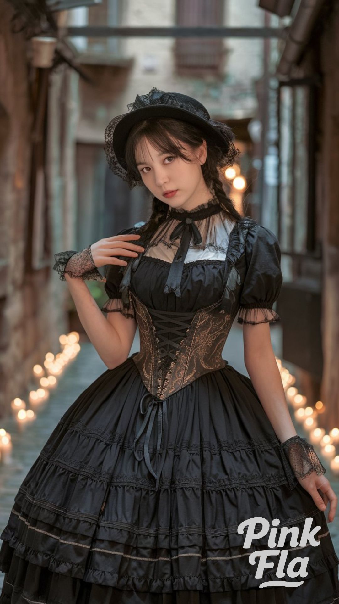 Timeless Victorian Noir - Gothic Lolita Outfits