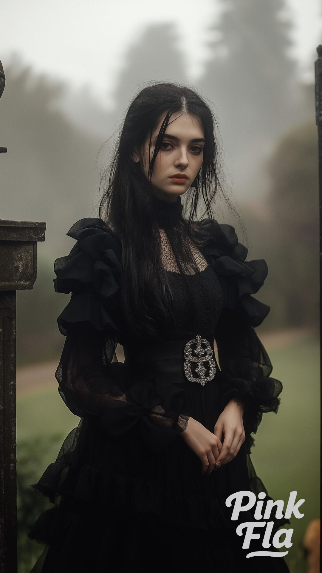 Victorian Gothic Look - Soft Goth Fall Outfits
