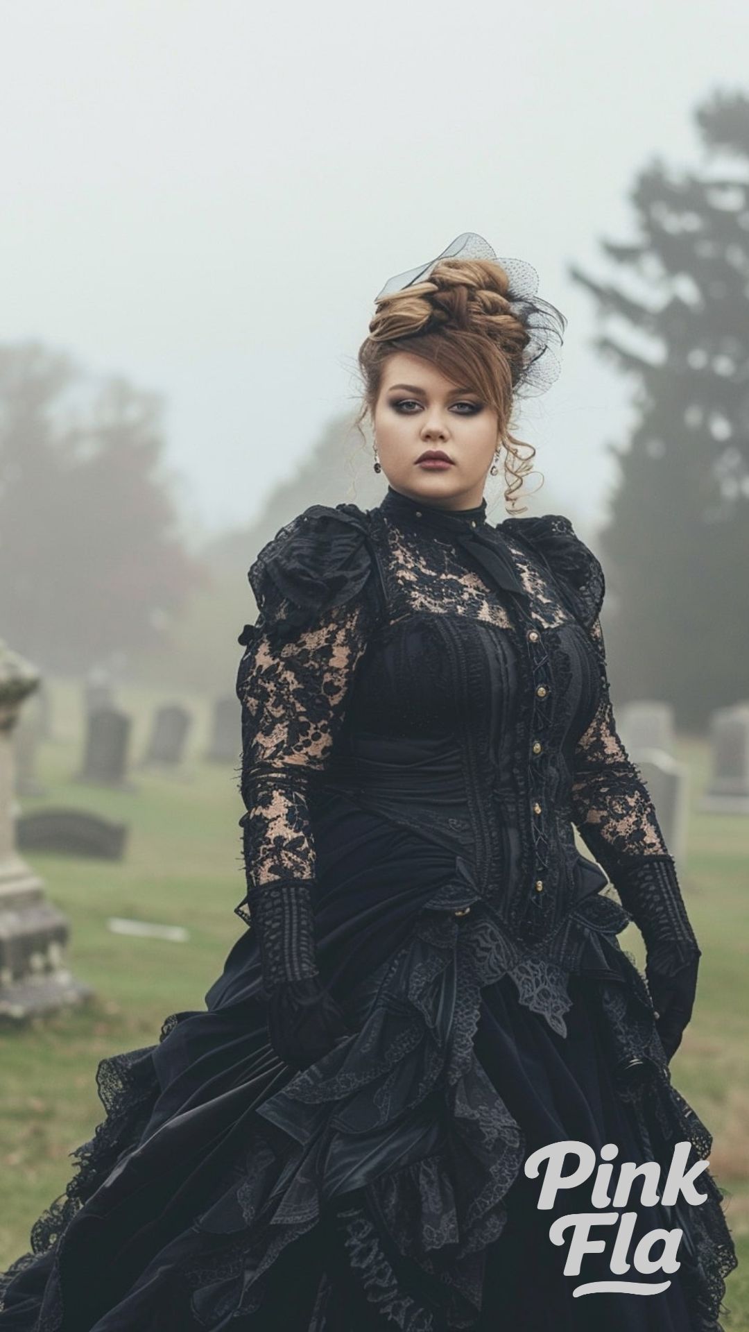 Victorian Gothic Majesty - Chubby Goth Outfits