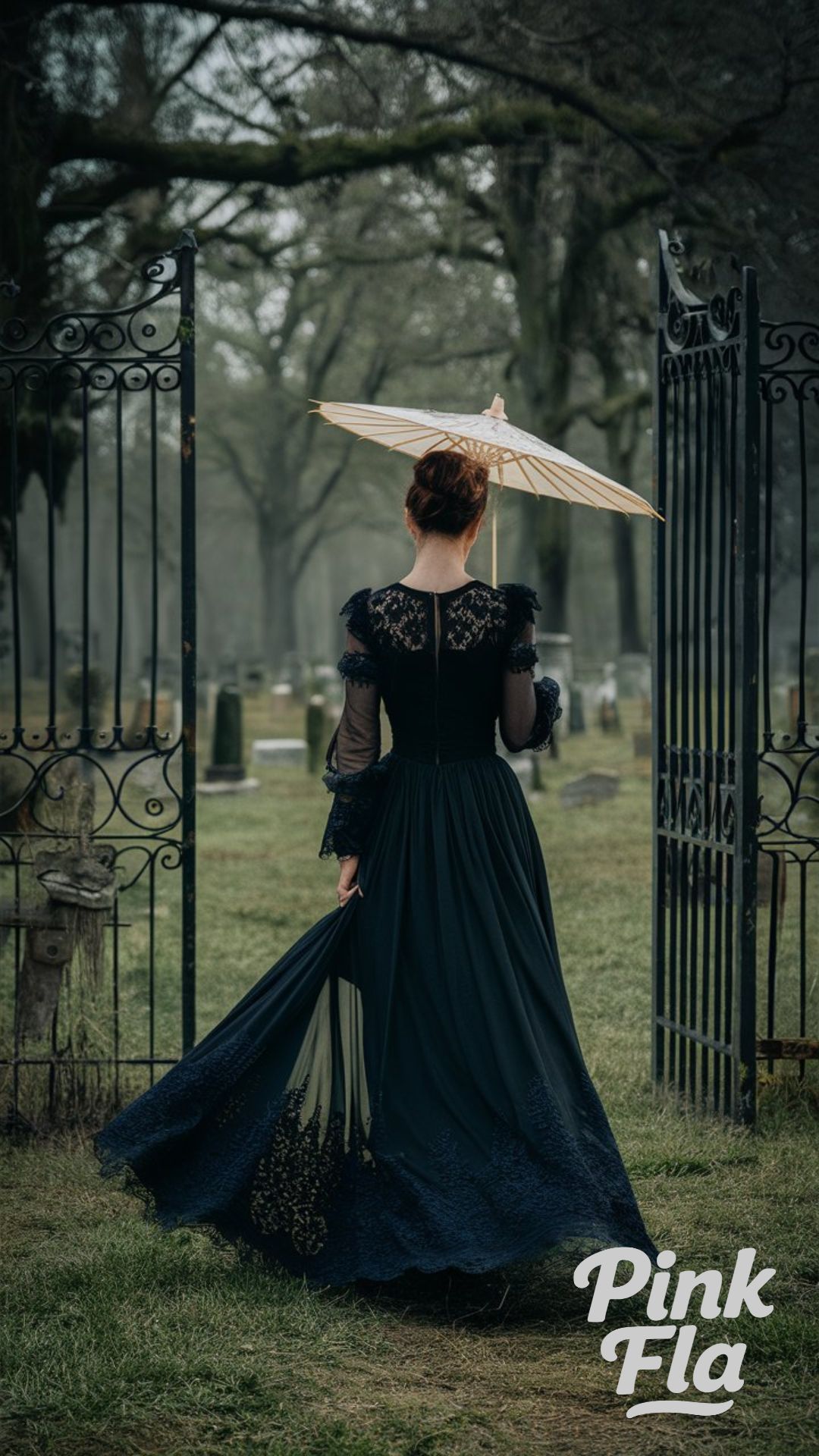 Victorian Mourning Dress - Southern Gothic Outfits Fashion Inspirations