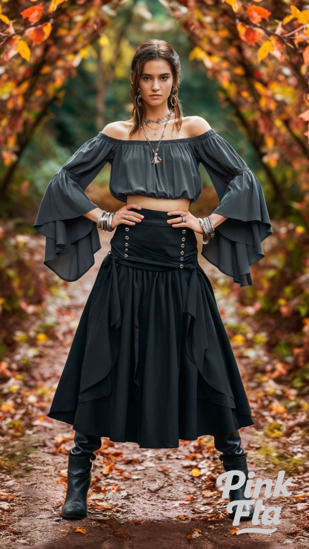Autumn Vibes - Dark Boho Outfits