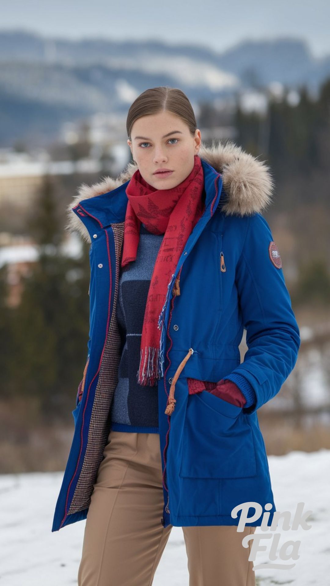 Bold Winter Style with a Pop of Color - Cute Winter Outfits for Snow
