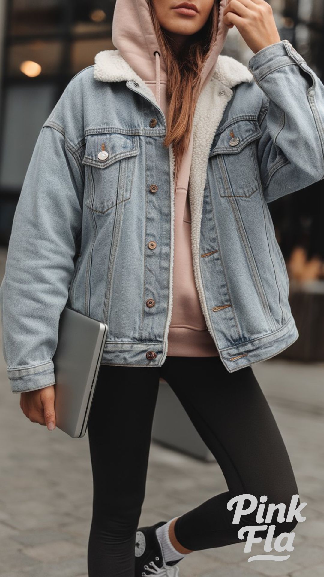 Casual Campus Layers - Winter Outfits for College Students