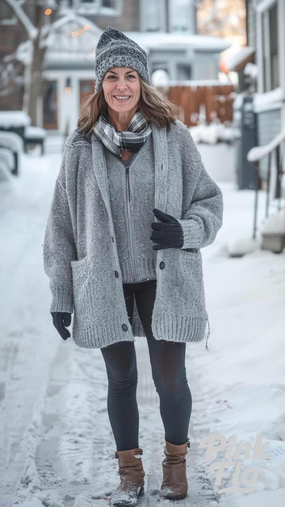 Casual Comfort - Casual Winter Outfits for Women Over 40