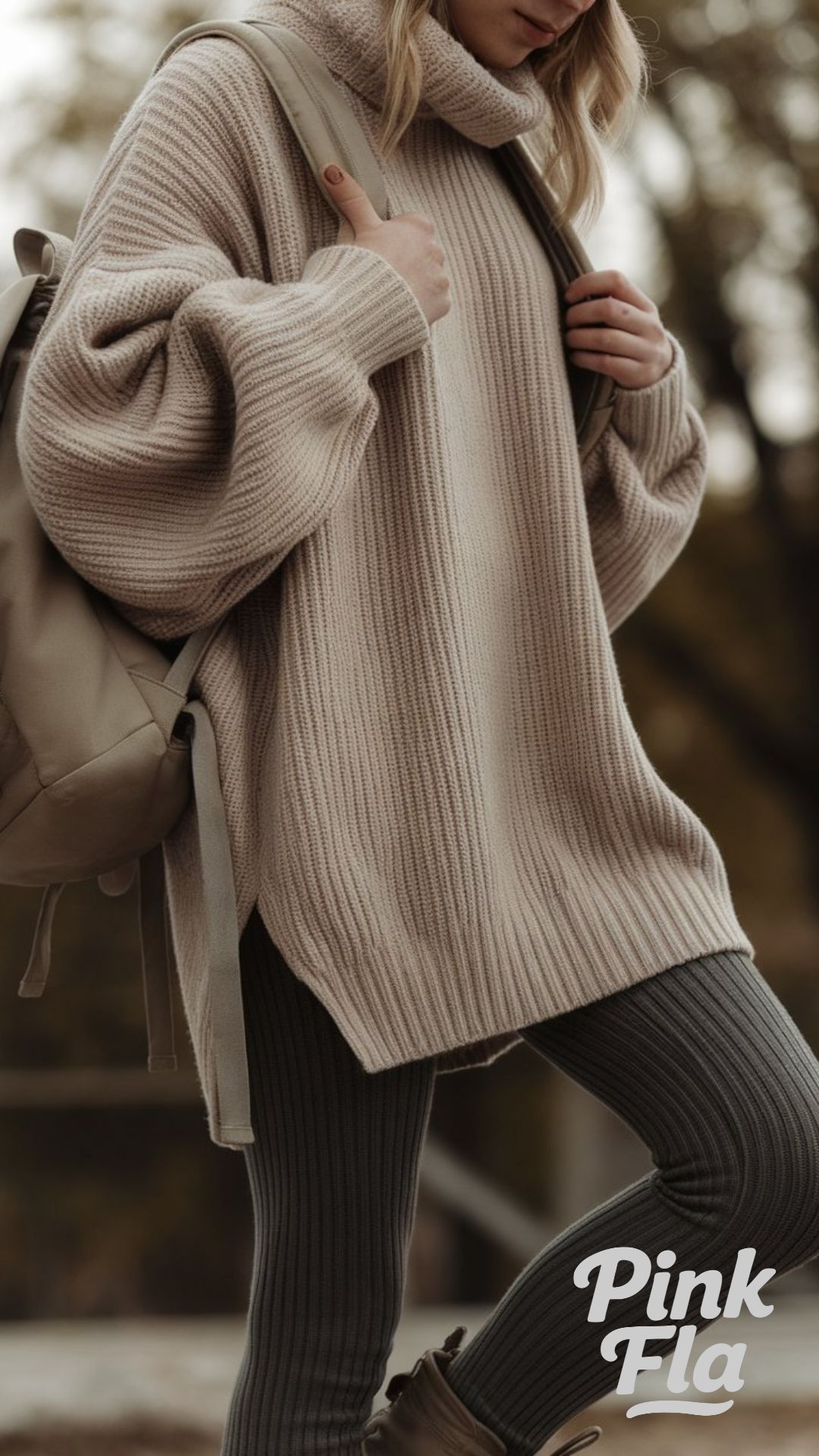 Casual Winter Cozy Layers - Winter Outfits for College Students