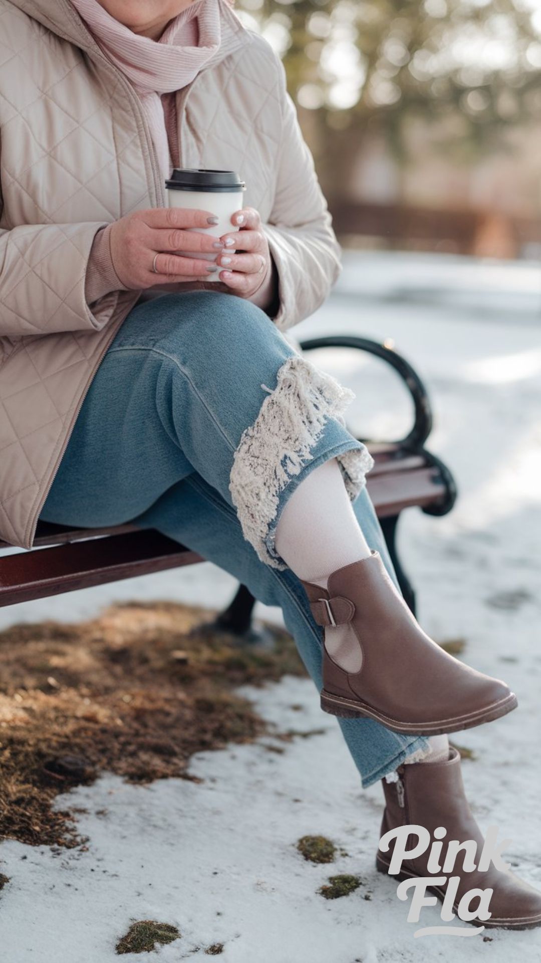 Casual Winter Style - Winter Outfits for Plus Size Women Over 50