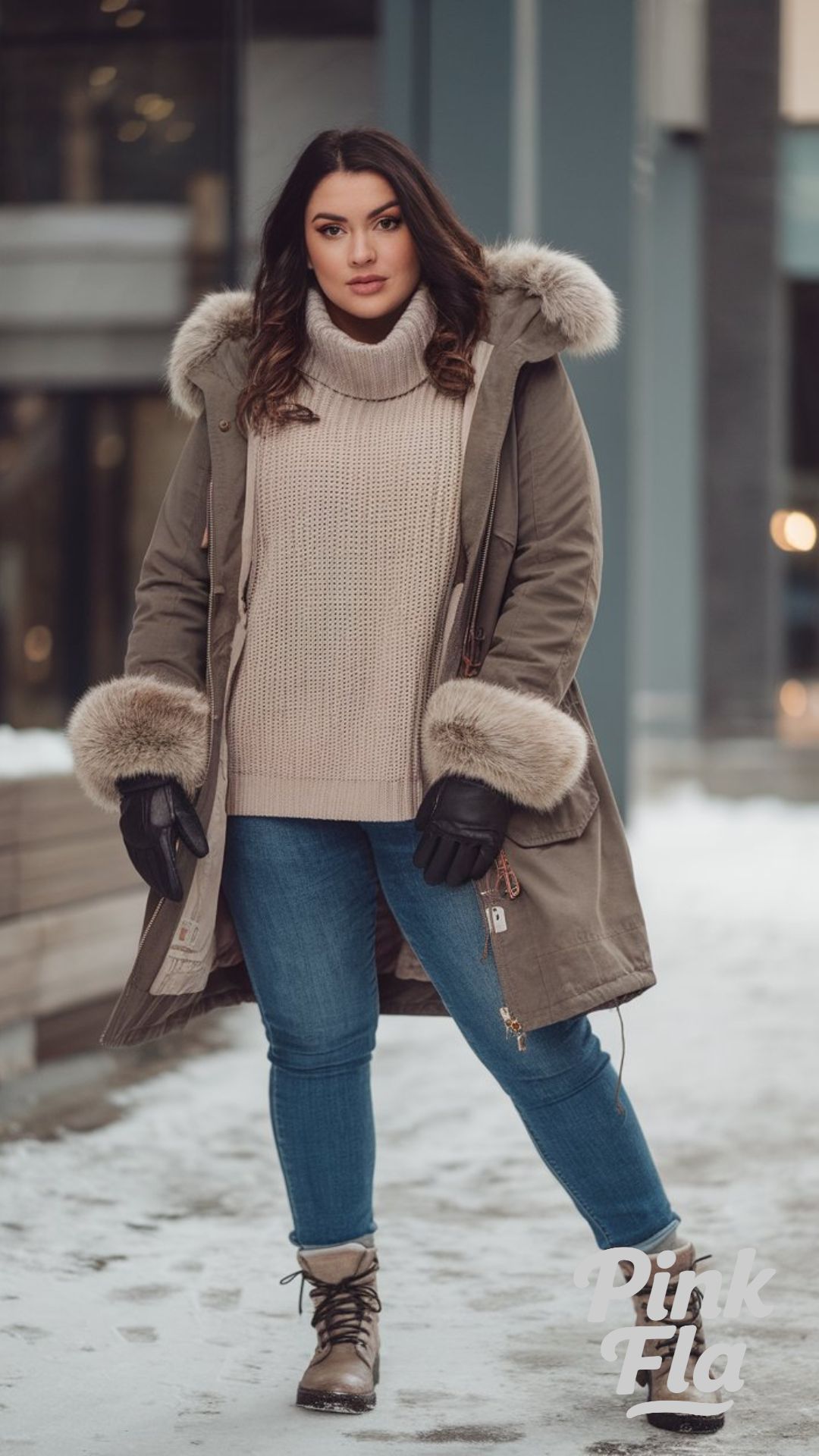 City Style for Cold Days - Winter Outfits for Plus-Size Women