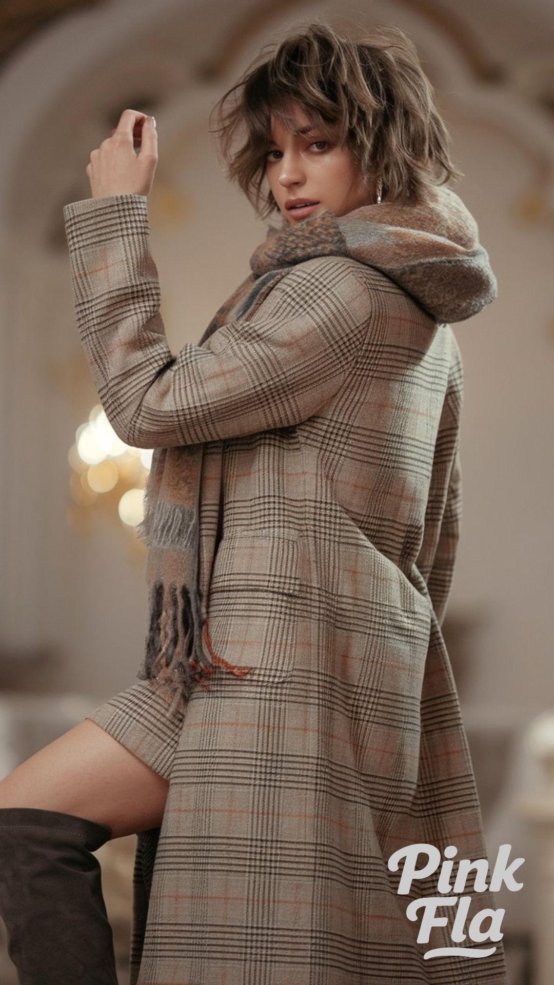 Classic Plaid for Effortless Winter Style - London Winter Outfits