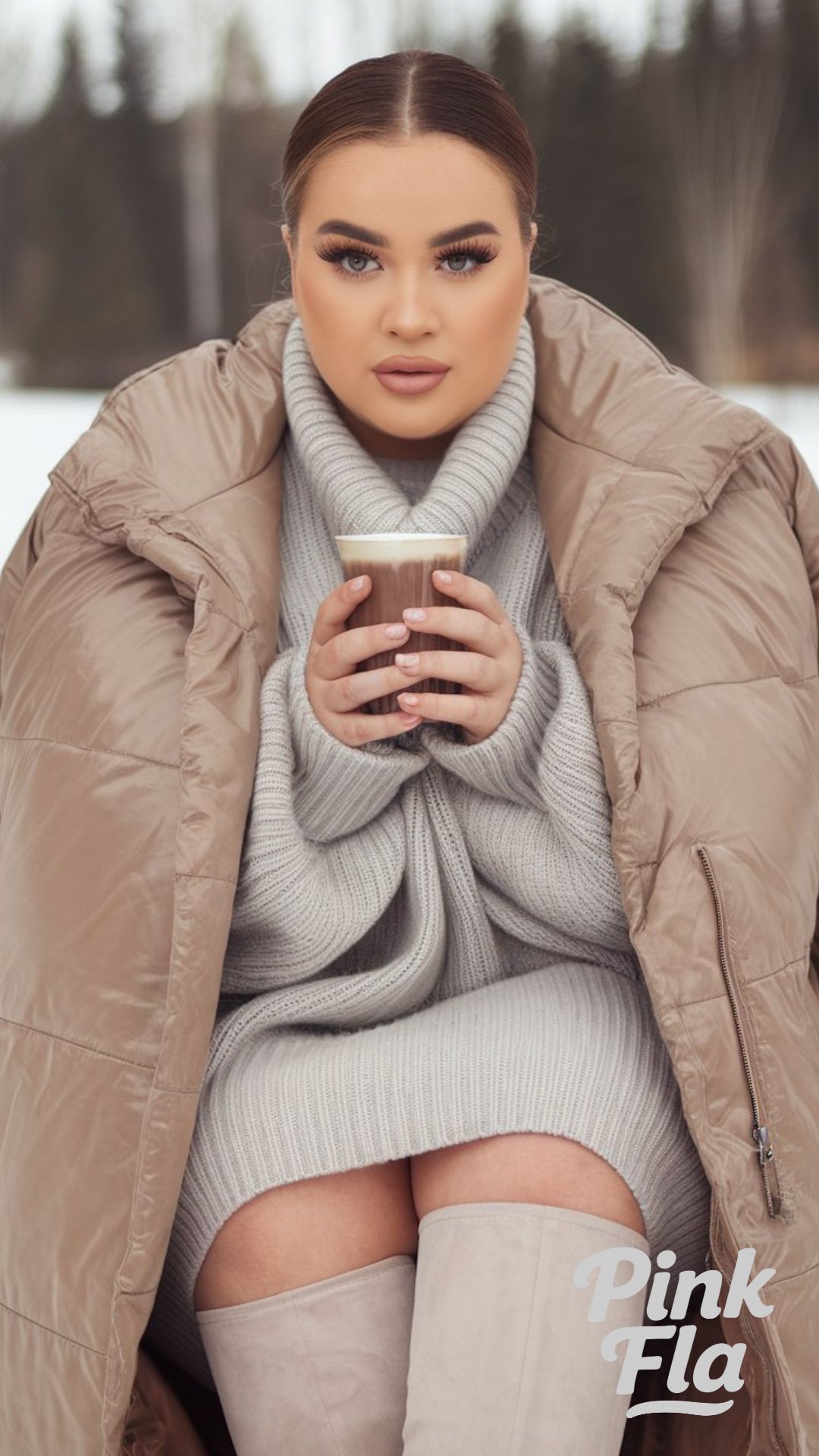 Comfort for Cold Weather - Cute Plus-Size Winter Outfits