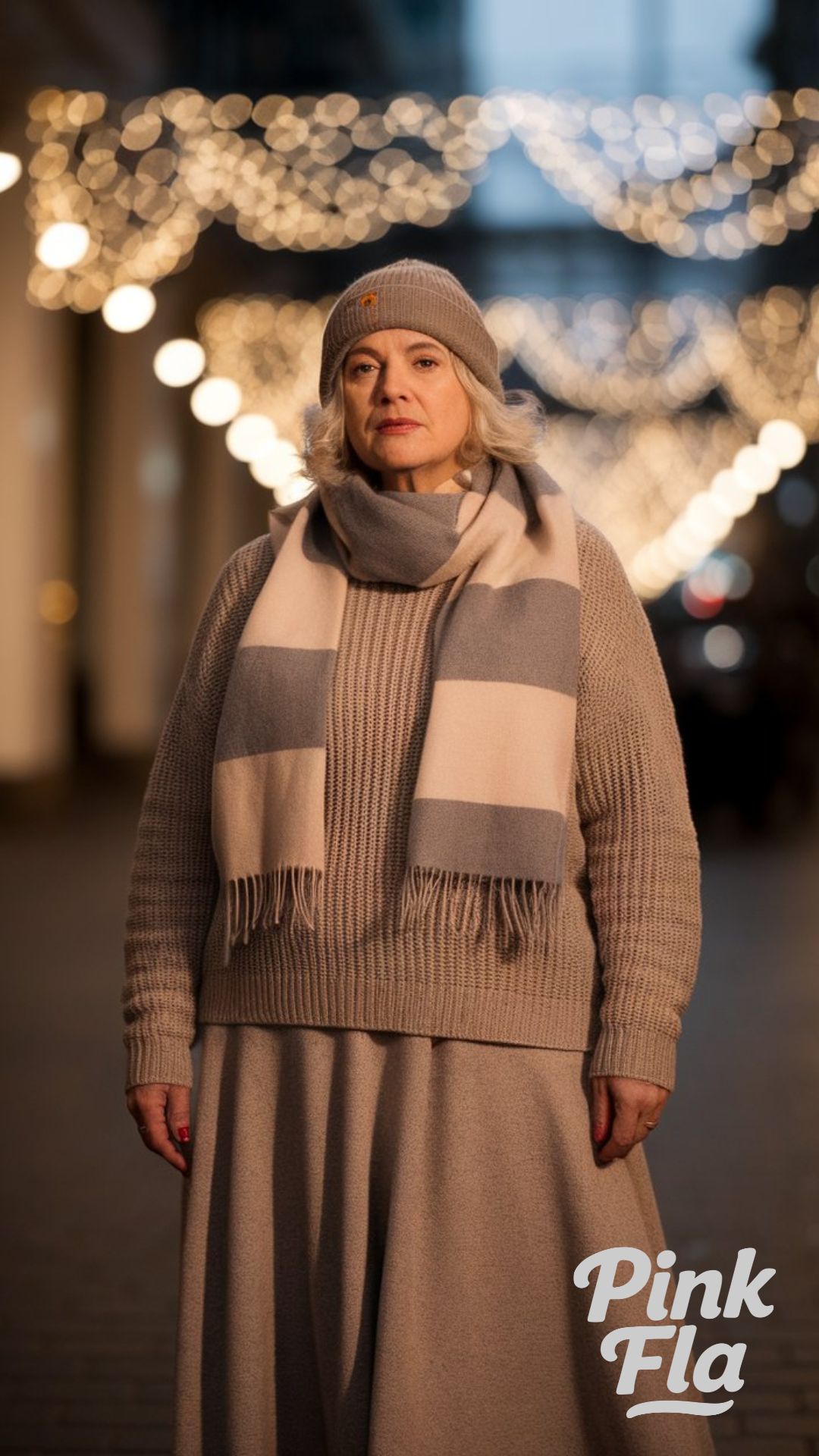 Cozy Style for a Winter Evening - Winter Outfits for Plus Size Women Over 50