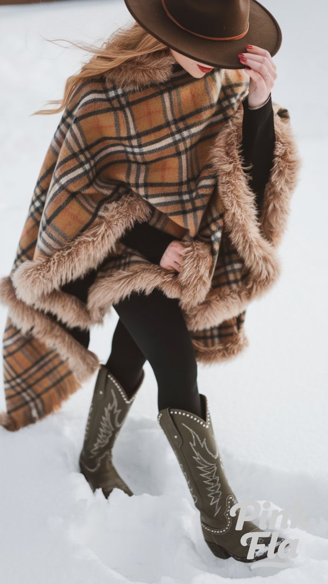Cozy and Bold for Chilly Days - Winter Outfits with Cowgirl Boots