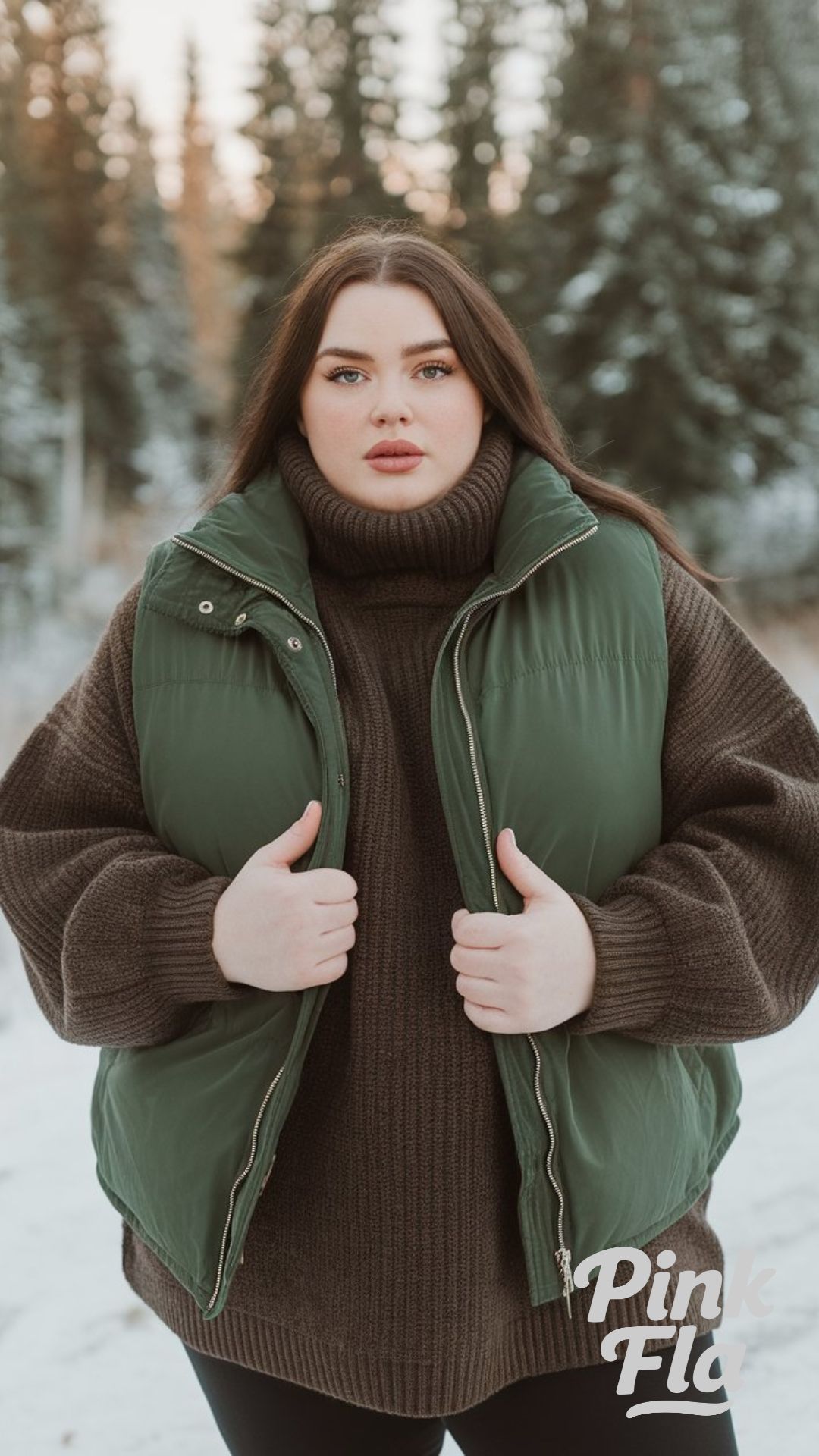 Easy Winter Layers - Winter Outfits for Plus-Size Women