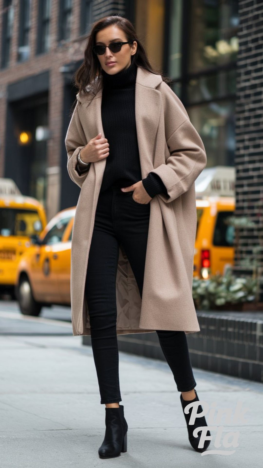 Effortlessly Chic City Look for Winter - Smart Casual Winter Outfits