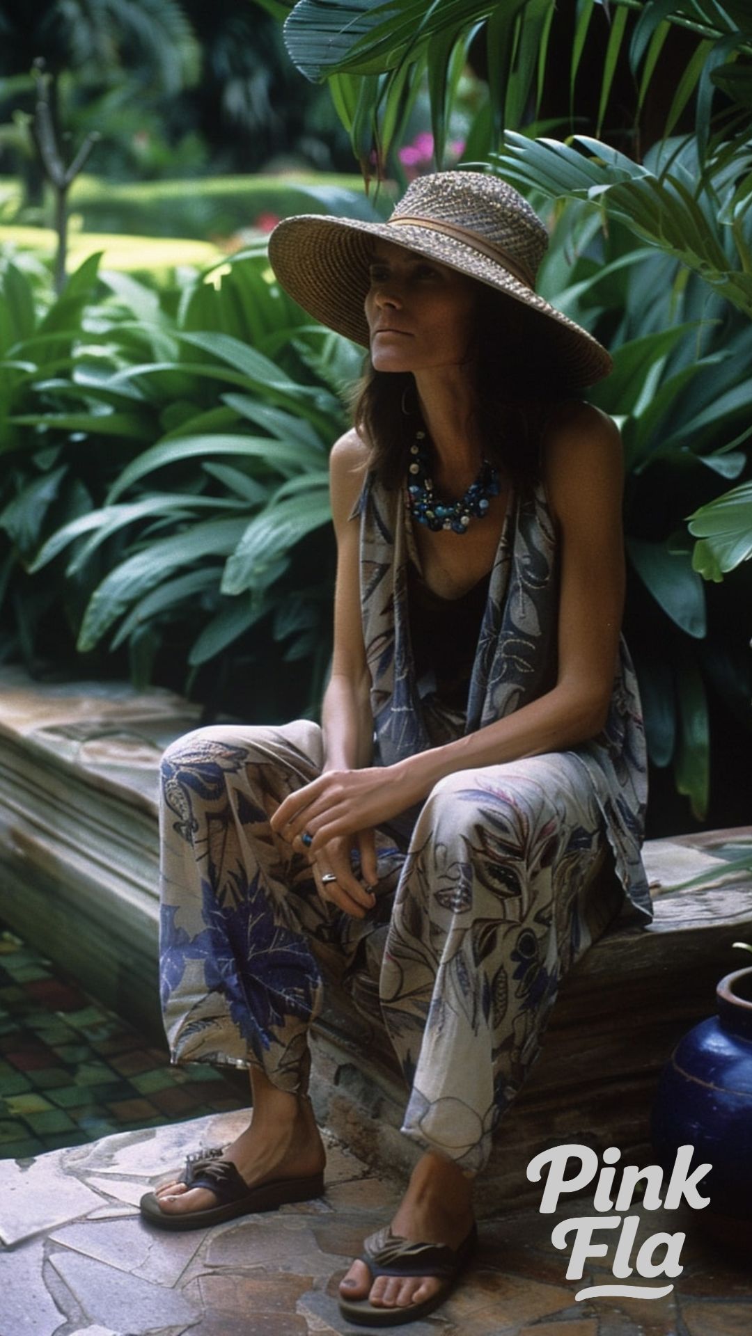 Garden Lounge Outfit - Outfits for Holiday in Thailand