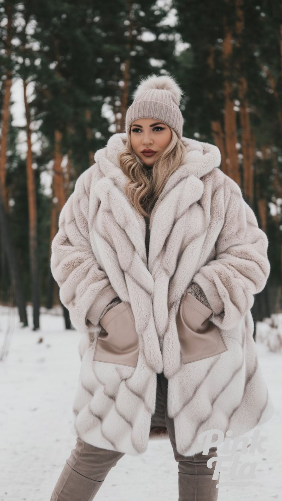 Luxurious Winter Layering - Winter Outfits for Plus-Size Women