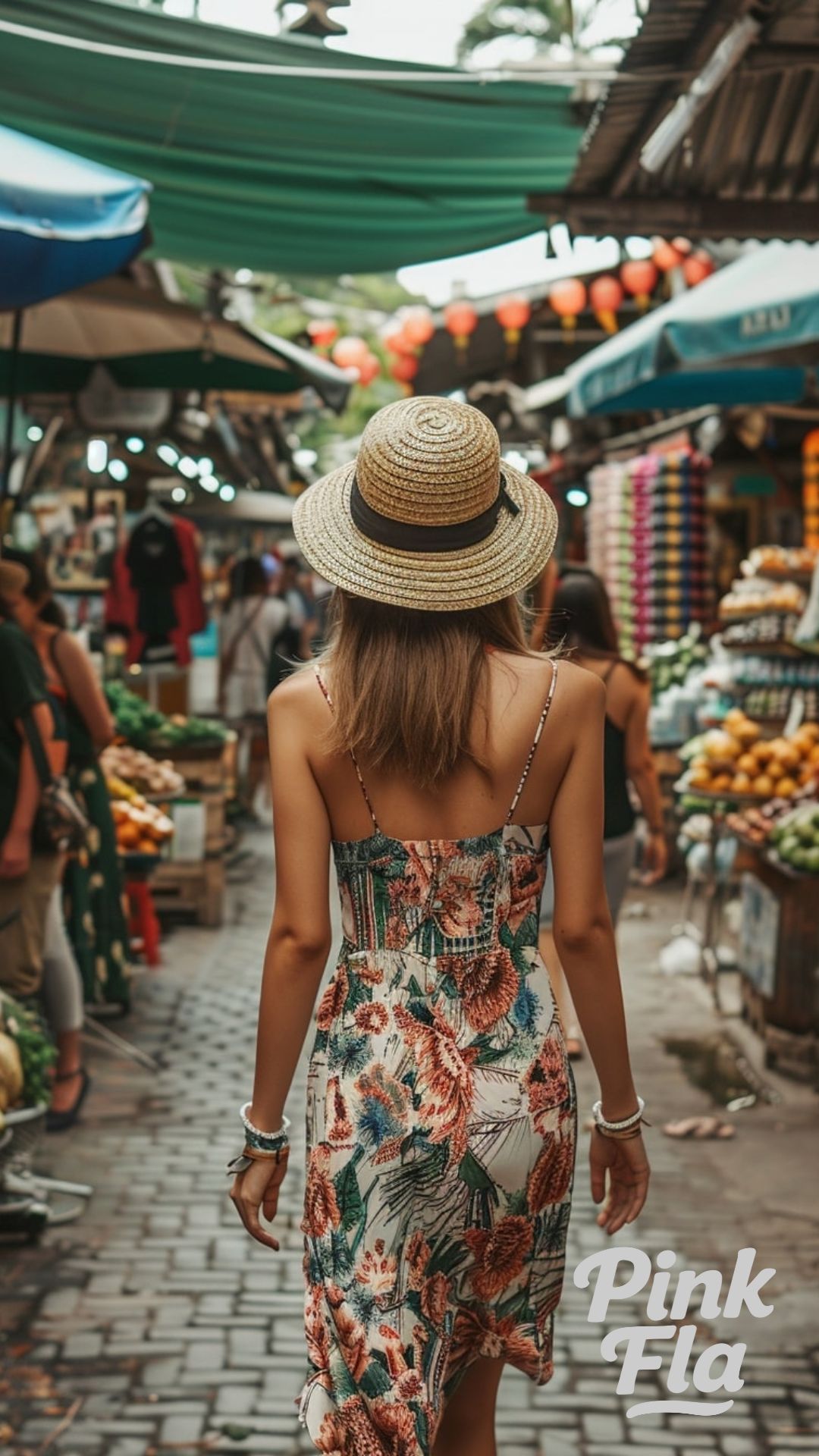 Market Stroll Dress - Outfits for Holiday in Thailand