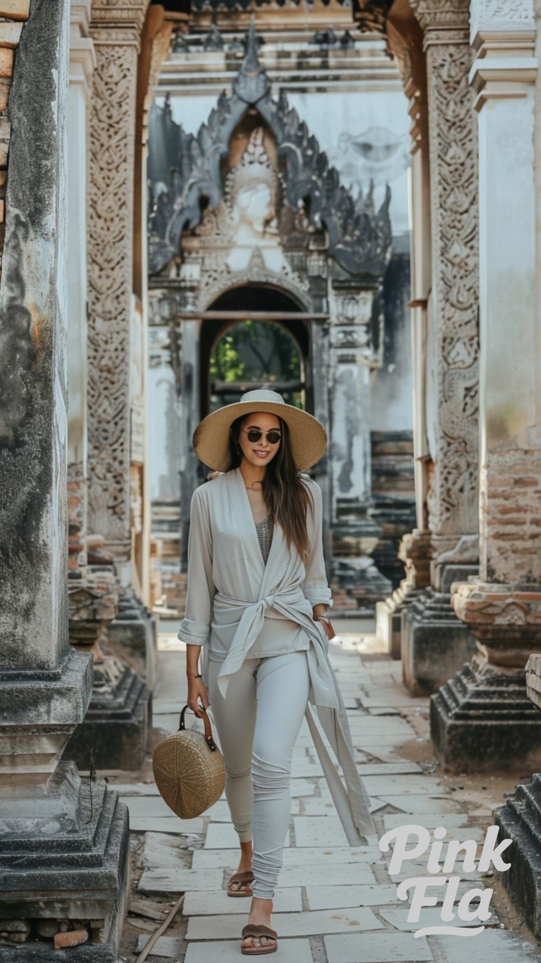 Monochrome Explorer - Outfits for Holiday in Thailand