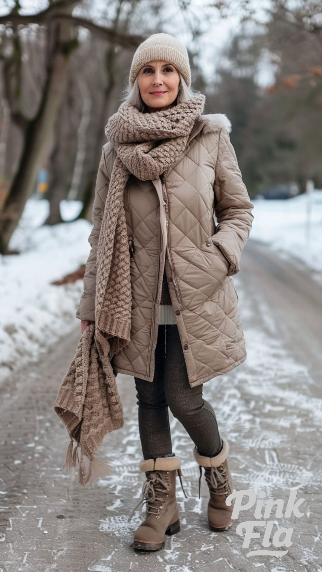 Quilted Winter Classic - Casual Winter Outfits for Women Over 40