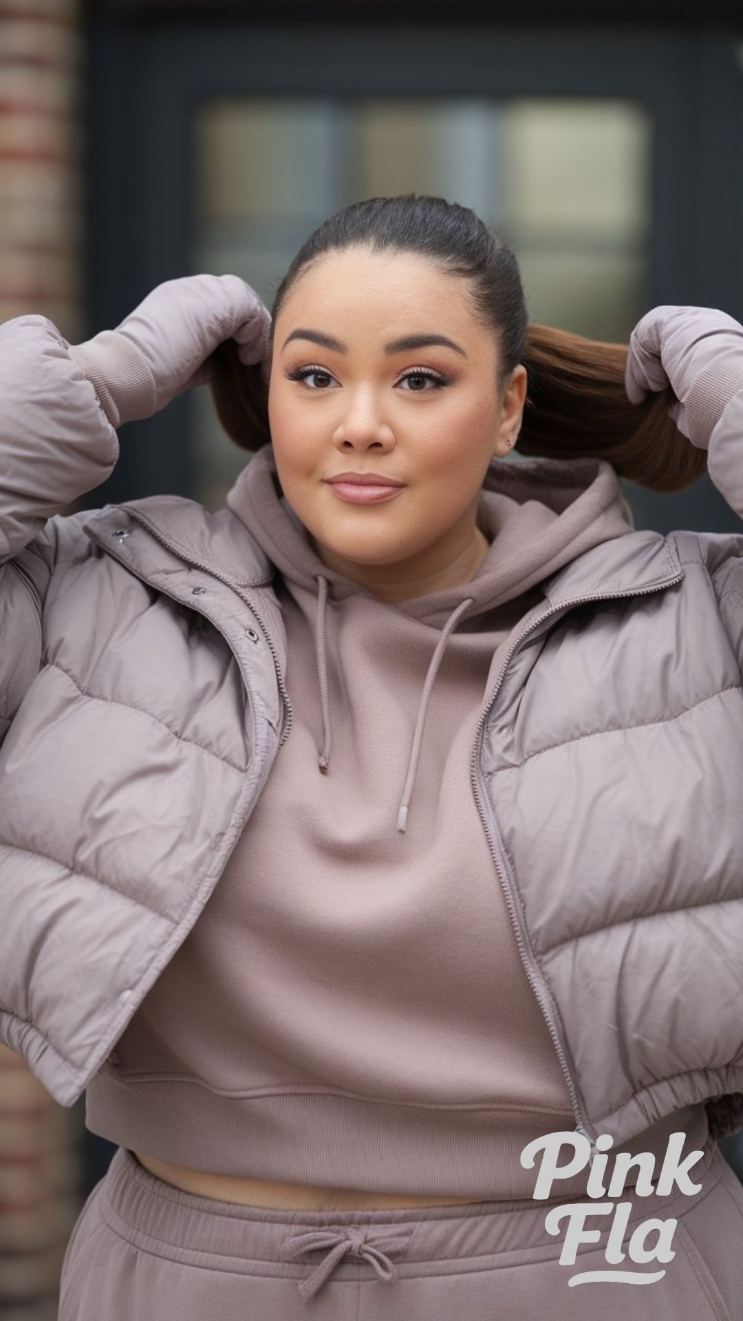 Relaxed and Sporty Winter Style - Cute Plus-Size Winter Outfits