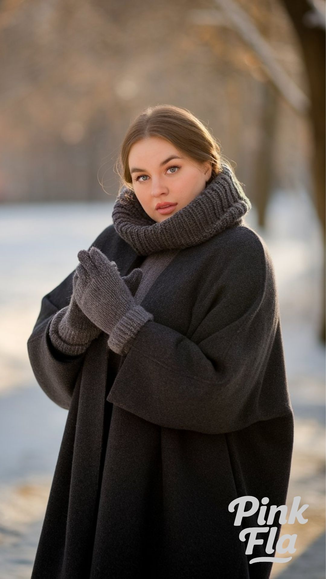 Sophisticated Warmth for Cold Days - Winter Outfits for Plus-Size Women