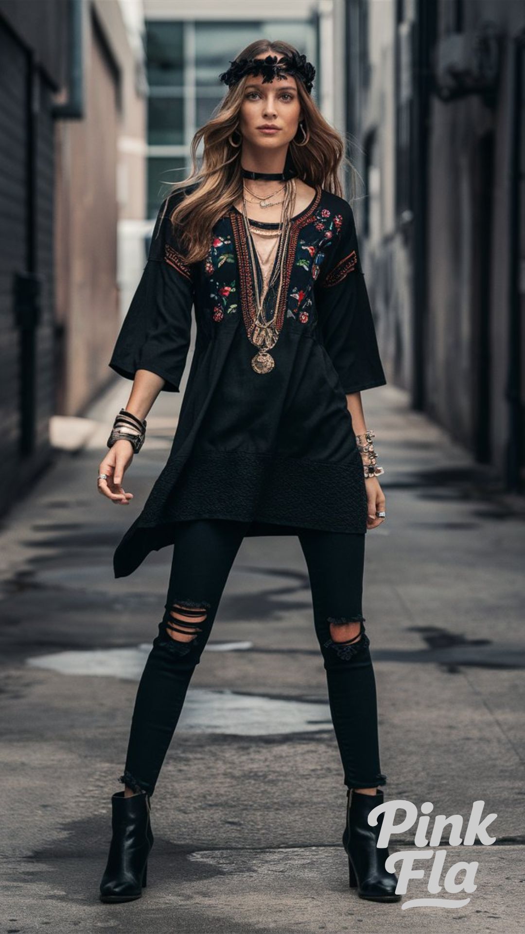 Urban Boho - Dark Boho Outfits