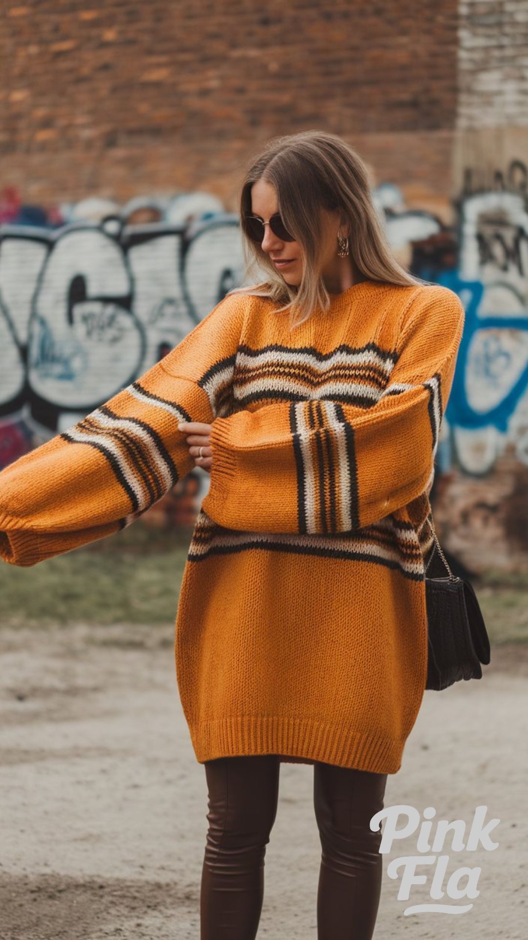 Bold Knit for Casual Winter Days - Winter Outfits for Short Women
