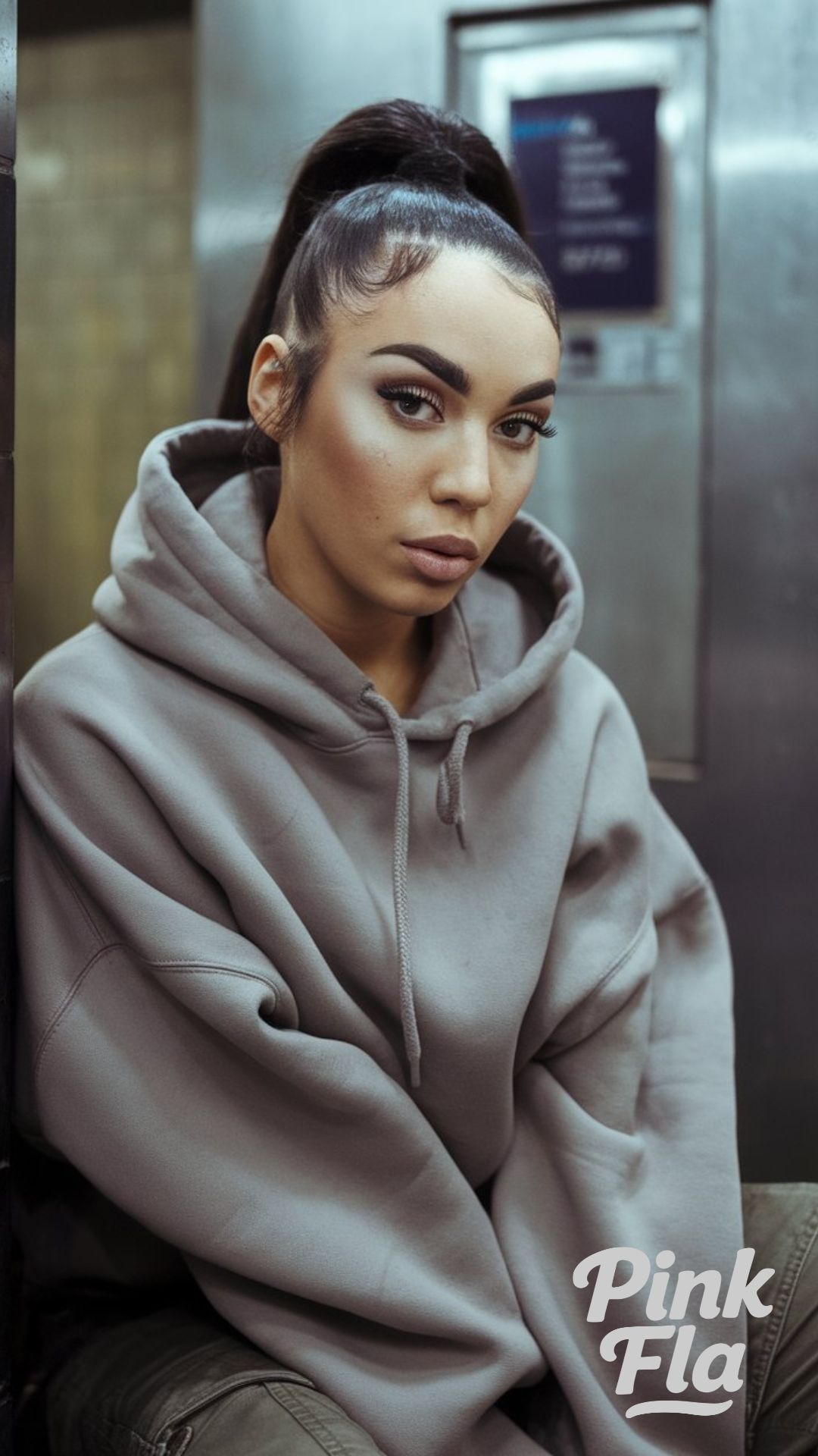 Casual City Style in an Oversized Hoodie - New York City Winter Outfits