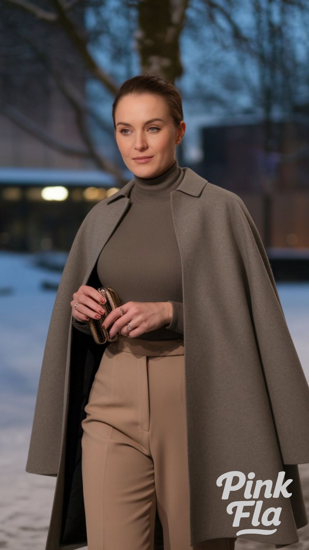 Classic Plaid Meets Cozy Comfort - Winter Outfits for Short Women