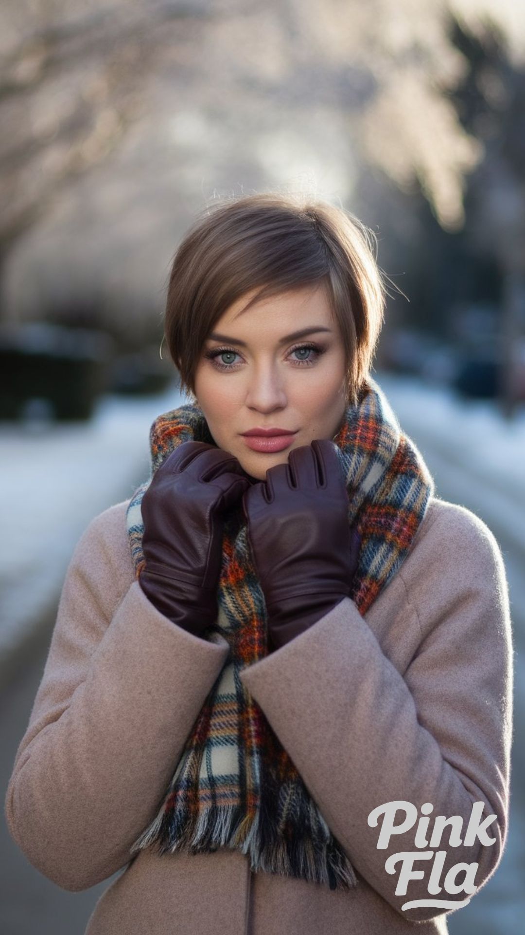 Classic Winter Style with a Soft Edge - Winter Outfits for Women with Short Hair