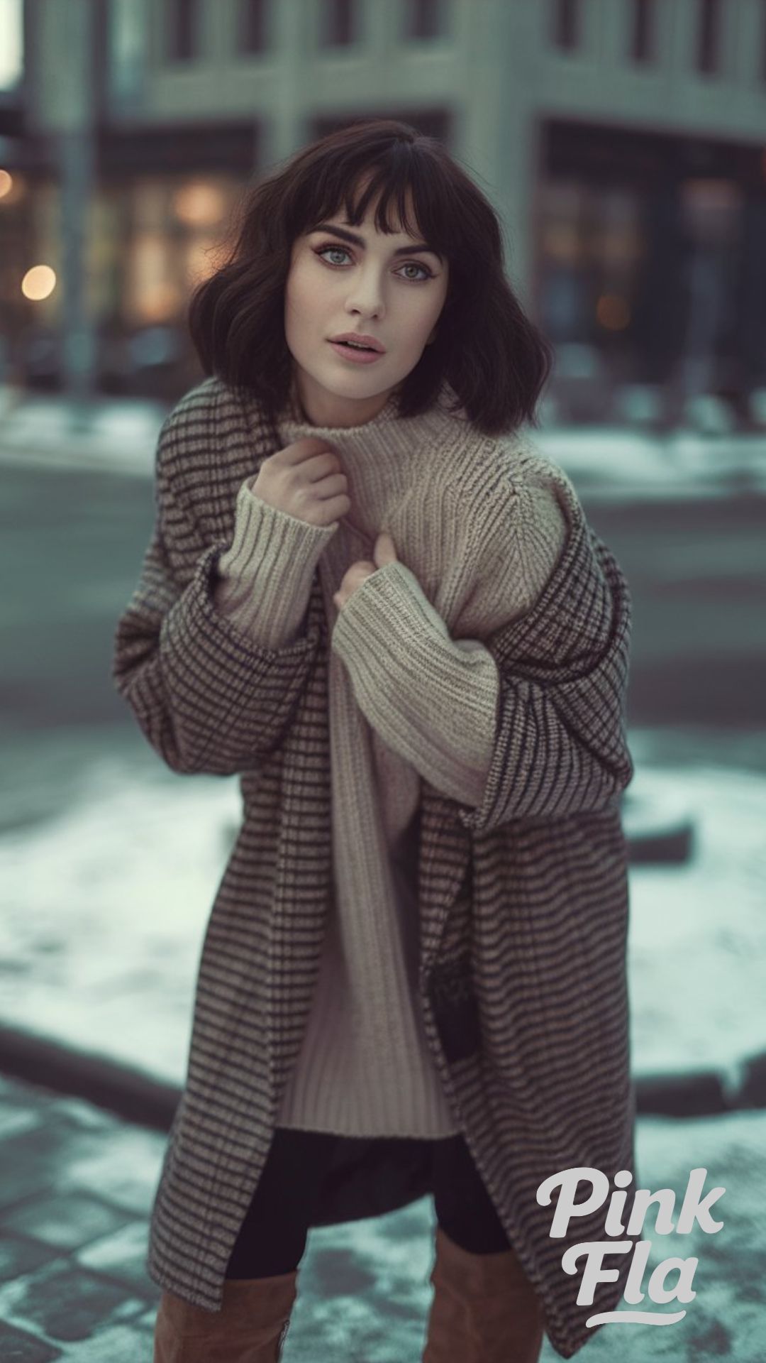 Cozy Layers for Winter Walks - Romantic Winter Outfits