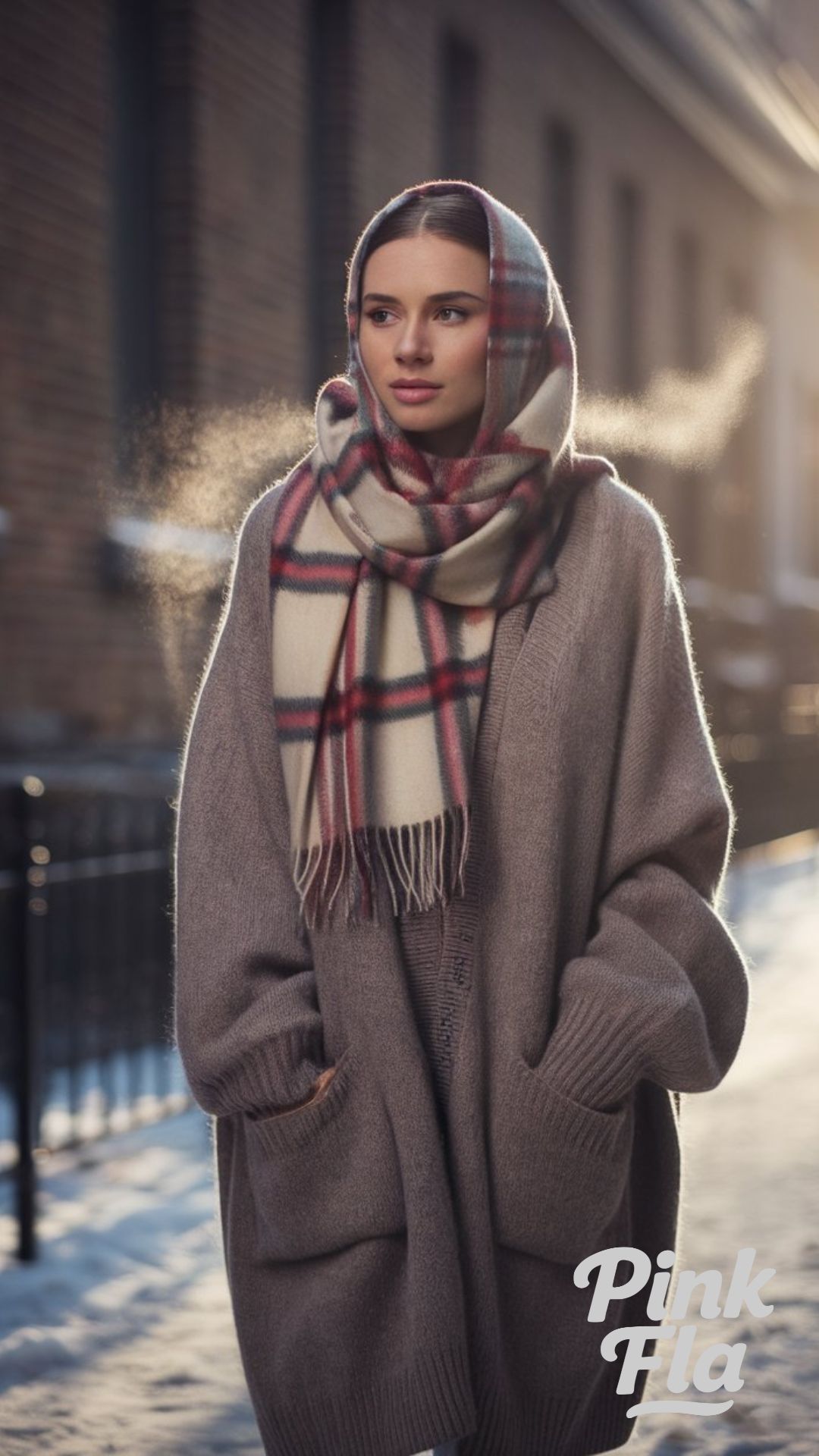 Cozy Layers for a Chilly Winter Morning - Light Academia Winter Outfits