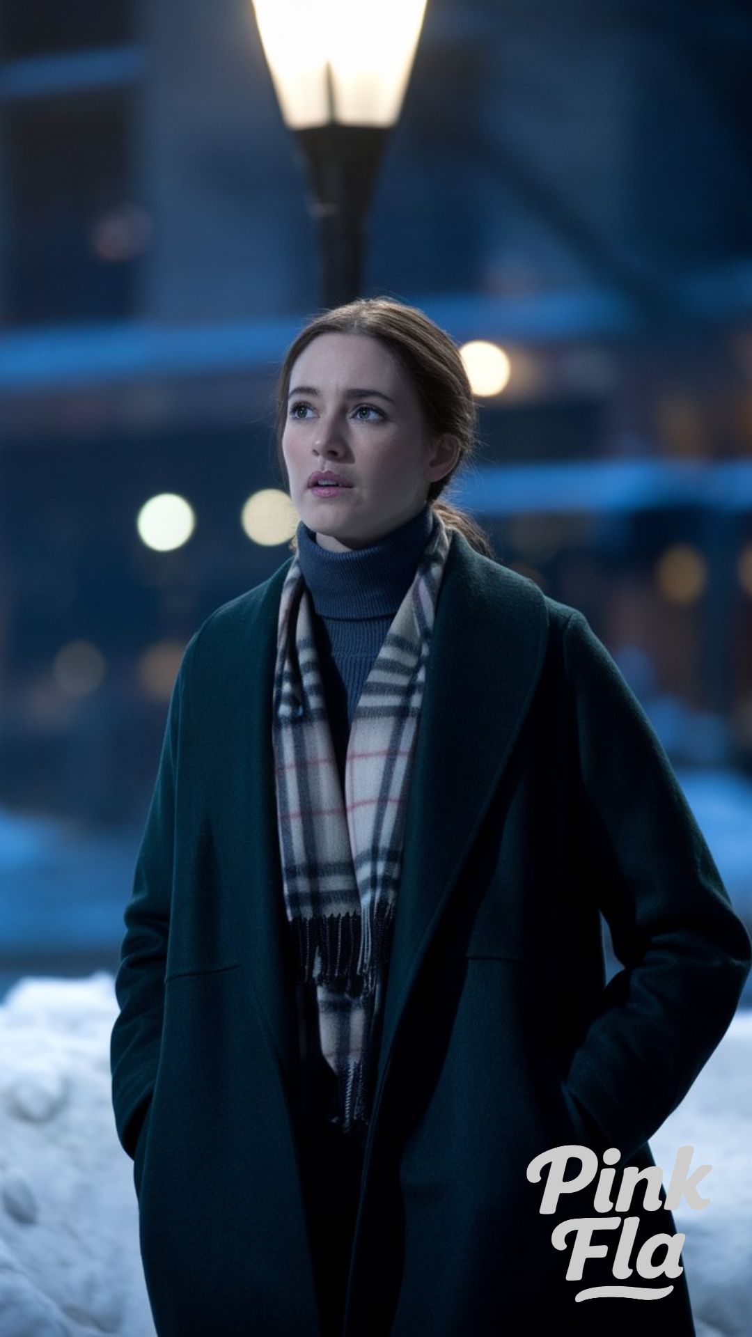 Evening Elegance with Winter Layers - Light Academia Winter Outfits