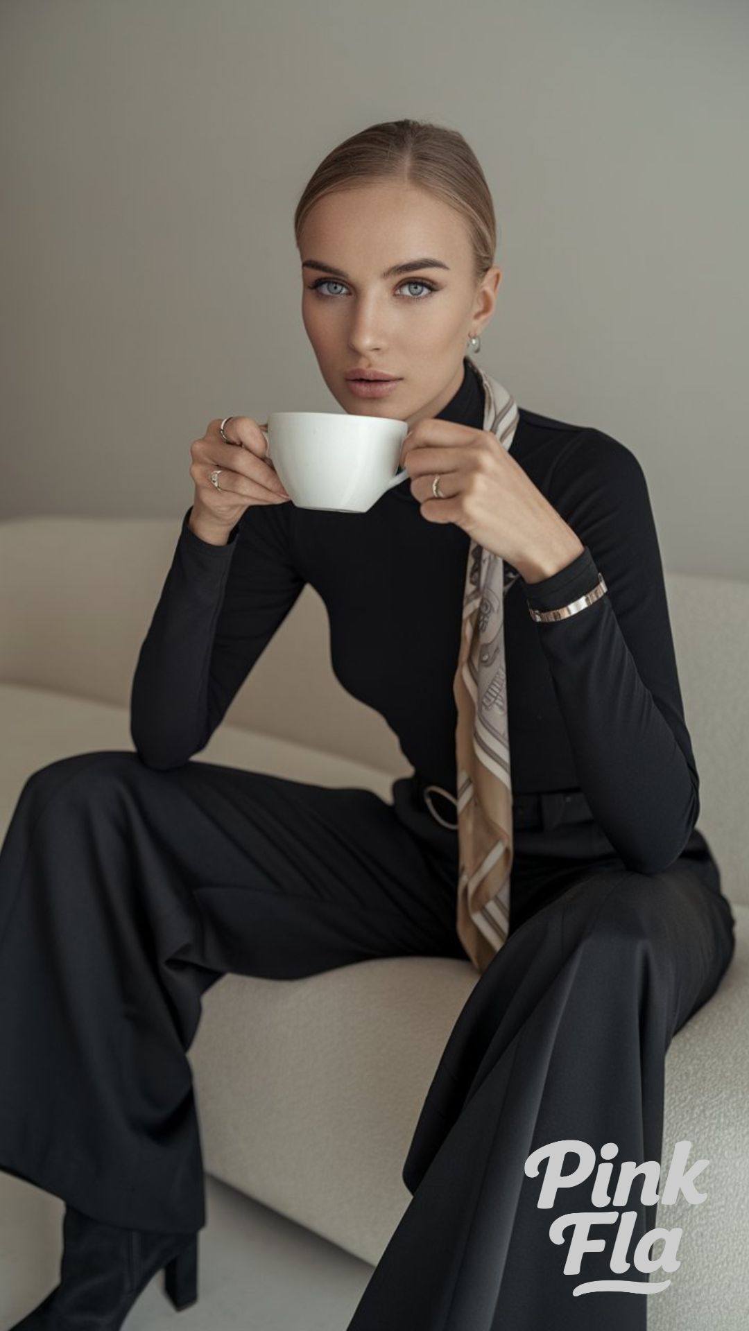 Minimalist Elegance for a Sophisticated Setting - Winter Coffee Date Outfits