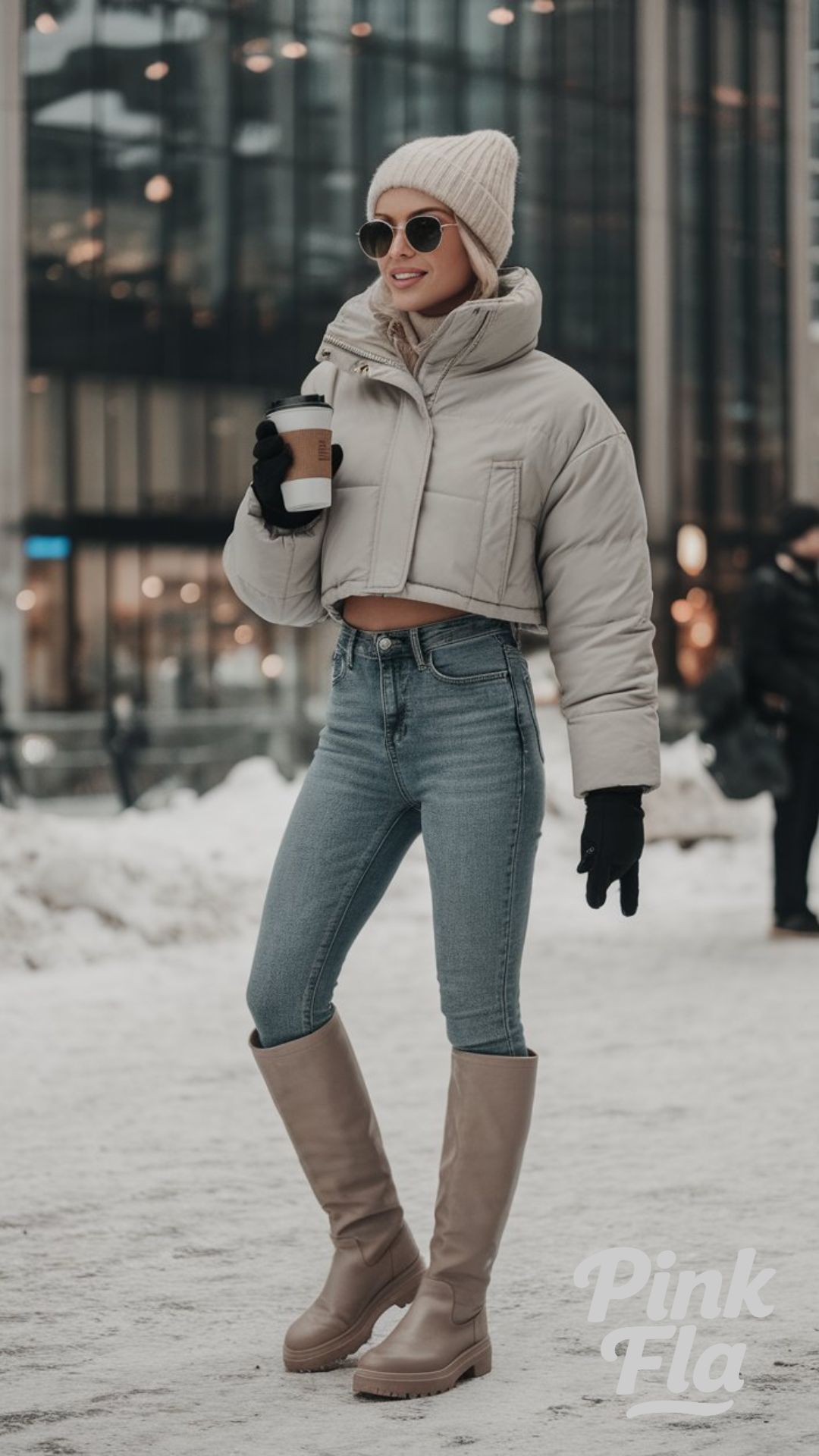 Sleek & Snug for Winter Days - Winter Outfits with Beanies