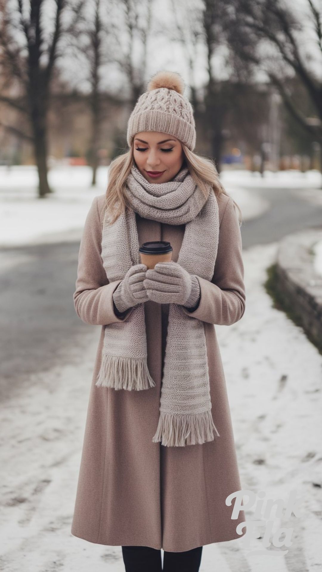 Warm Neutrals for Everyday Winter Style - Winter Outfits with Beanies